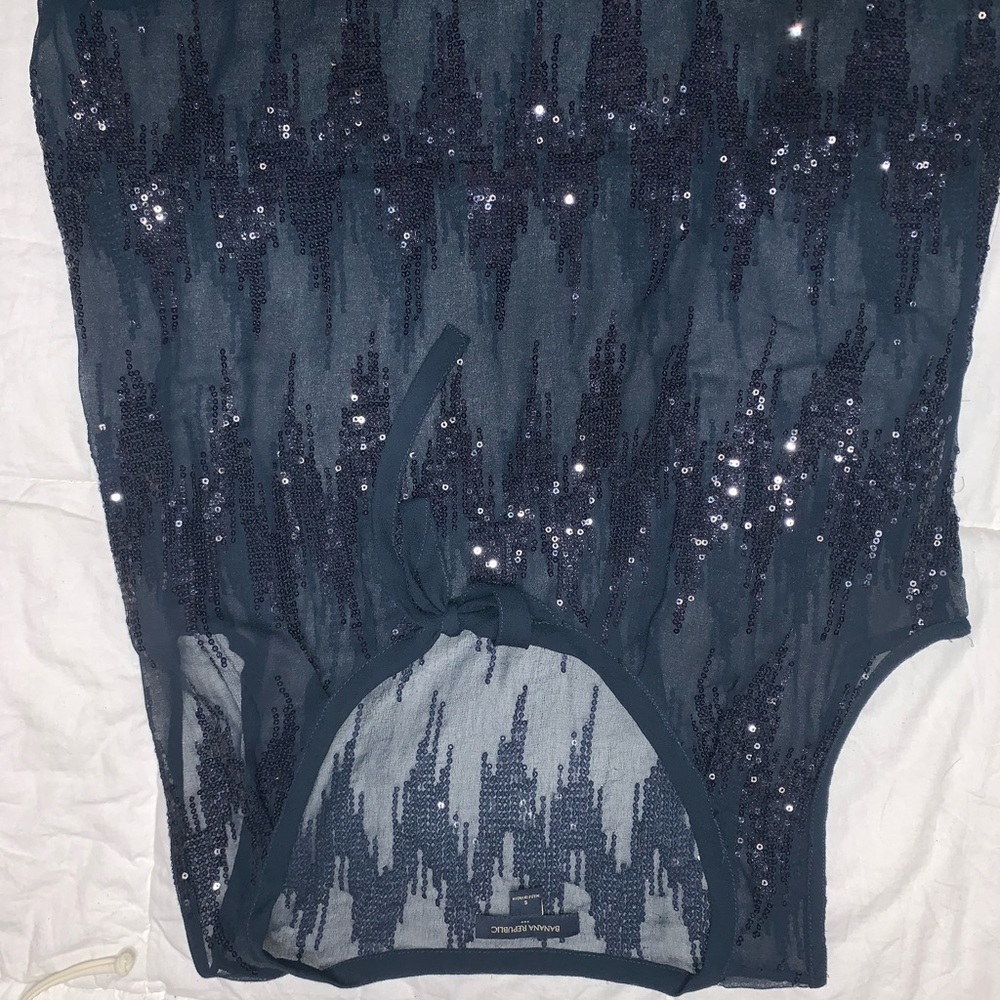 Navy Banana Republic Tank